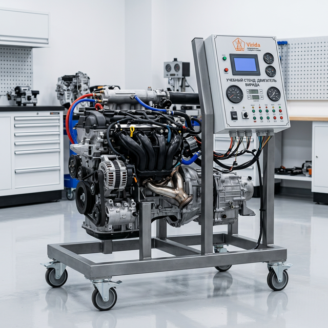 Стенд двигателя внутреннего сгорания